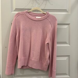 Abercrombie & Fitch Soft Pink Crew Neck Sweater